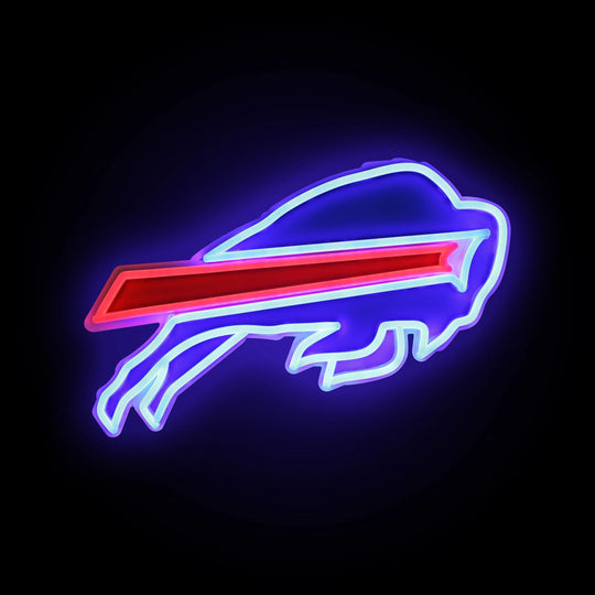 Buffalo Bills NFL LED Neon Light Team Logo Sign - Fan Shop TODAY