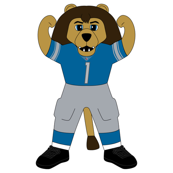 Detroit Lions NFL Inflatable Mascot 7' - Fan Shop TODAY