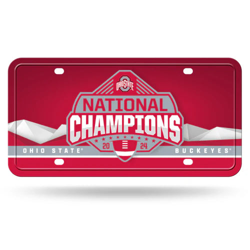 Ohio State Buckeyes 2024 National Champions Metal License Plate - Fan Shop TODAY