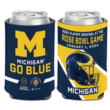 Michigan Wolverines 2024 Rose Bowl Champions Can Cooler - Fan Shop TODAY