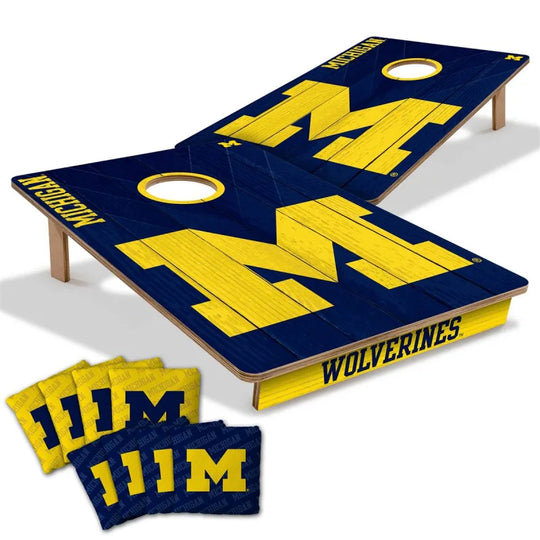 Michigan Wolverines Cornhole Tailgate Game 2' x 3' - Fan Shop TODAY