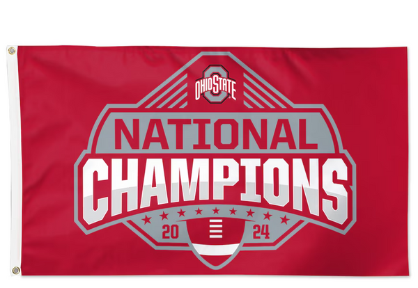 Ohio State Buckeyes 2024 National Champions 3x5 Banner Flag - Fan Shop TODAY