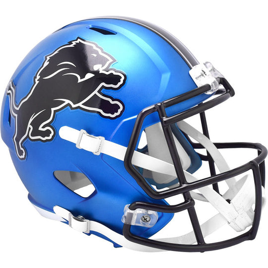 Detroit Lions Helmet Riddell Replica Full Size Speed Style On-Field Alternate - Fan Shop TODAY