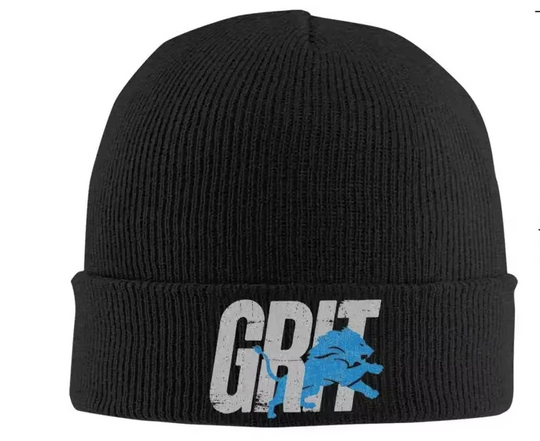 Detroit Lions NFL Grit Beanie Winter Hat - Fan Shop TODAY