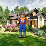 San Francisco 49ers NFL Inflatable Mascot 7' - Fan Shop TODAY