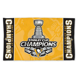 Penguins NHL 2017 Stanley CUP Champions - Locker Room Towel 22" x 42" - Fan Shop TODAY