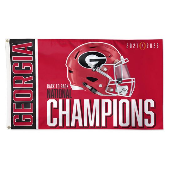 Georgia Bulldogs 2022 National Champions 3' x 5' Banner Flags - Fan Shop TODAY