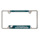 Philadelphia Eagles Super Bowl LII Champions Metal License Plate Frames - Fan Shop TODAY