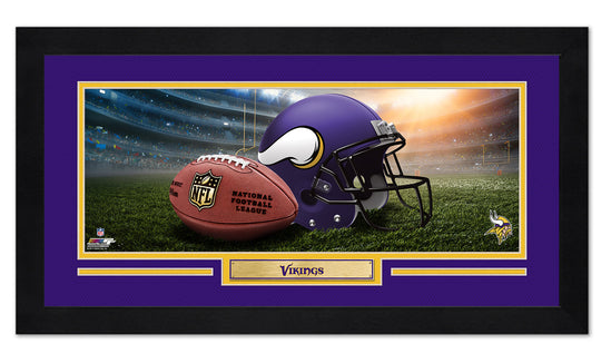 Minnesota Vikings Framed Print 13x7 - Fan Shop TODAY