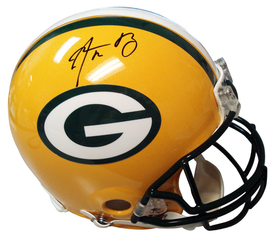 Green Bay Packers Autographed Aaron Rodgers Riddell Proline Helmet - Fan Shop TODAY