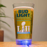 Bud Light Super Bowl LII 52 Touchdown Glass 24oz. - Fan Shop TODAY