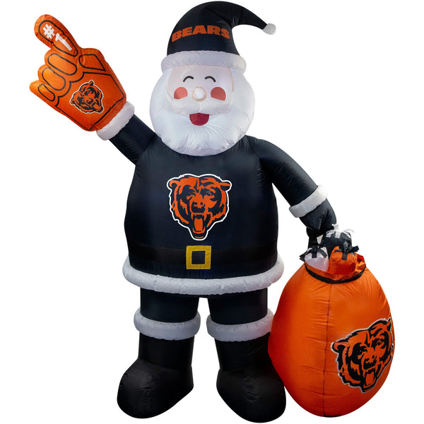 Chicago Bears NFL Inflatable Santa 7' - Fan Shop TODAY