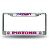 Pistons NBA Chrome License Plate Frames - Fan Shop TODAY