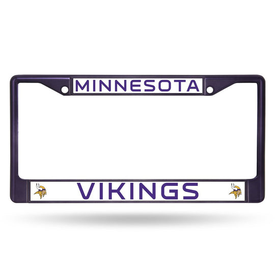 Vikings NFL Chrome License Plate Frames - Fan Shop TODAY