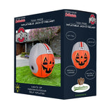 Ohio State Buckeyes Inflatable NCAA Inflatable Jack O' Pumpkin Helmet 4’ - Fan Shop TODAY