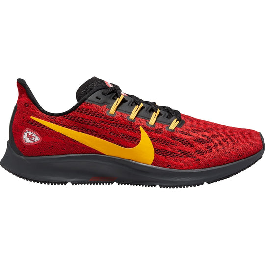 Kansas City Chiefs Nike Air Zoom Pegasus 36 Running Shoes - Fan Shop TODAY