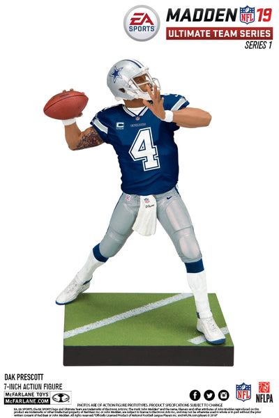 Dallas Cowboys Dak Prescott EA Sports Madden 19 Ultimate Team Series 1 - Fan Shop TODAY