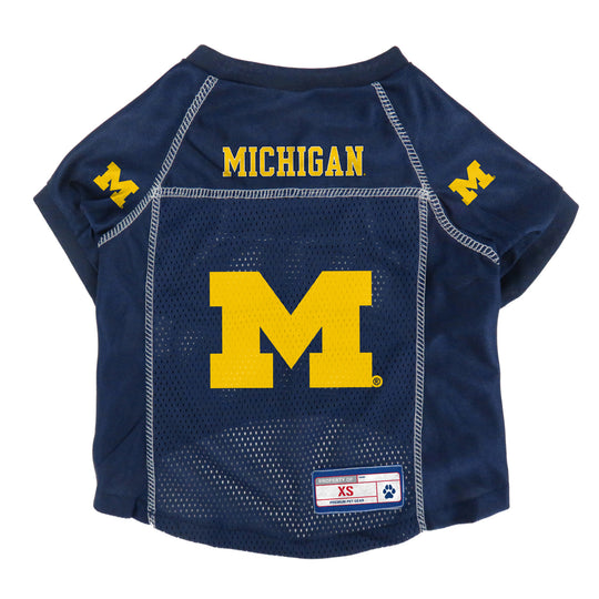 Michigan Wolverines NCAA Dog Pet Jersey - Fan Shop TODAY