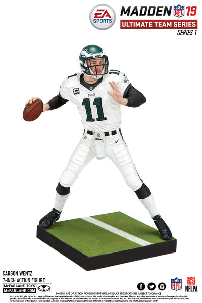 Philadelphia Eagles Carson Wentz EA Sports Madden 19 Ultimate Team Series 1 - Fan Shop TODAY