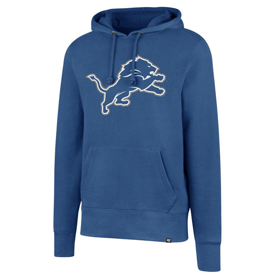 Detroit Lions NFL '47 Brand Blue Imprint Headline Hoodie - Fan Shop TODAY