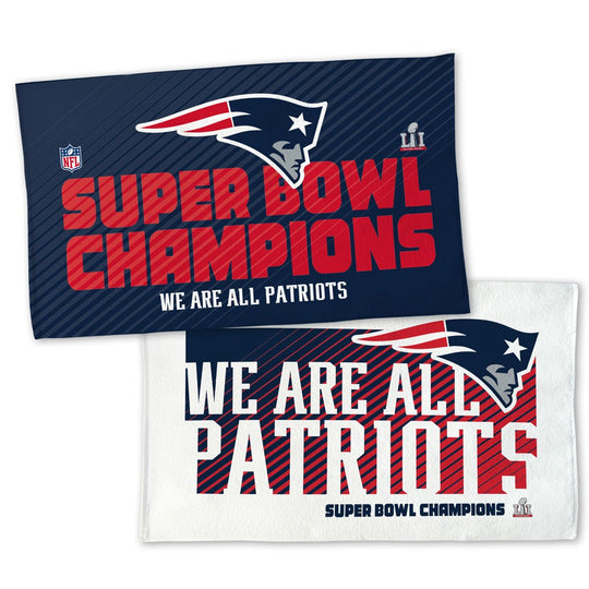 Patriots NFL Super Bowl LI Champions Celebration "On Field" Towel - Fan Shop TODAY