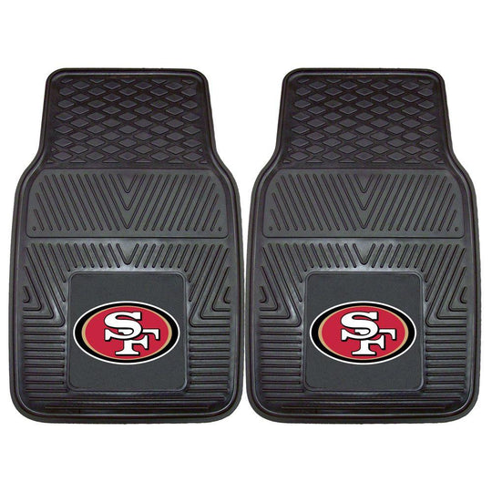 49ers NFL Two-Piece Deluxe Car Mat Set - Fan Shop TODAY