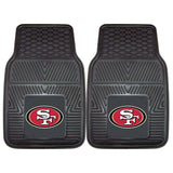 49ers NFL Two-Piece Deluxe Car Mat Set - Fan Shop TODAY