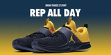 Michigan Wolverines Nike AIR Jordan Trainer 2 Flyknit Training Shoes - Fan Shop TODAY