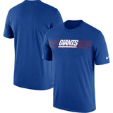 New York Giants Nike Sideline Seismic Performance T-Shirt - Fan Shop TODAY