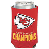 Kansas City Chiefs Super Bowl LIV Champions Can Cooler - Fan Shop TODAY