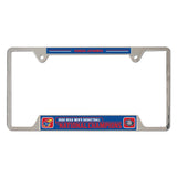 Kansas Jayhawks 2022 NCAA National Champions License Plate Frames - Fan Shop TODAY