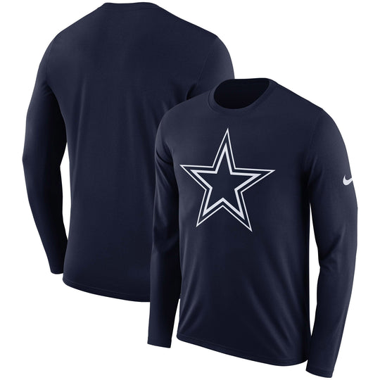 Dallas Cowboys Nike Dri-FIT Logo Long Sleeve Shirt - Fan Shop TODAY